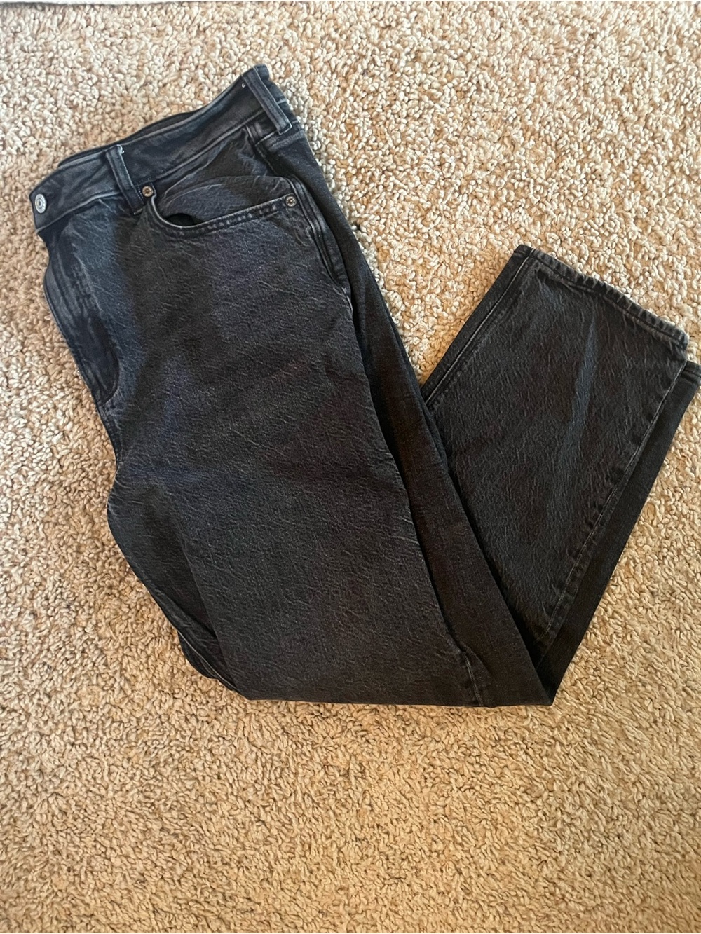 American eagle straight women’s black jeans